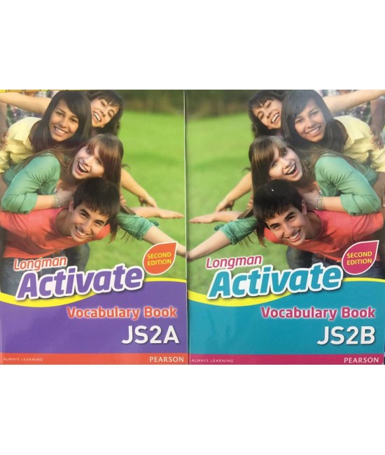 Longman Activate  Vocabulary Book JS2A or JS2B (Second Edition) 