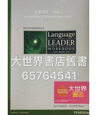 Language Leader: Pre-Intermediate Workbook & CDROM